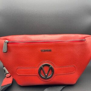 Mario Valentino Red Leather Bag
